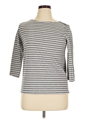 Croft & Barrow 3/4 Sleeve Top (view 1)