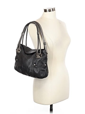 B Makowsky Leather Shoulder Bag (view 2)
