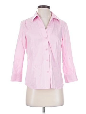 Anne Klein 3/4 Sleeve Button-Down Shirt (view 1)