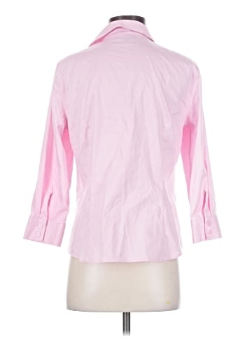 Anne Klein 3/4 Sleeve Button-Down Shirt (view 2)