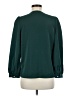 Shein 100% Polyester Green Long Sleeve Blouse Size 6 - photo 2