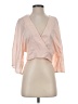 Venus 100% Polyester Pink 3/4 Sleeve Blouse Size 6 - photo 1