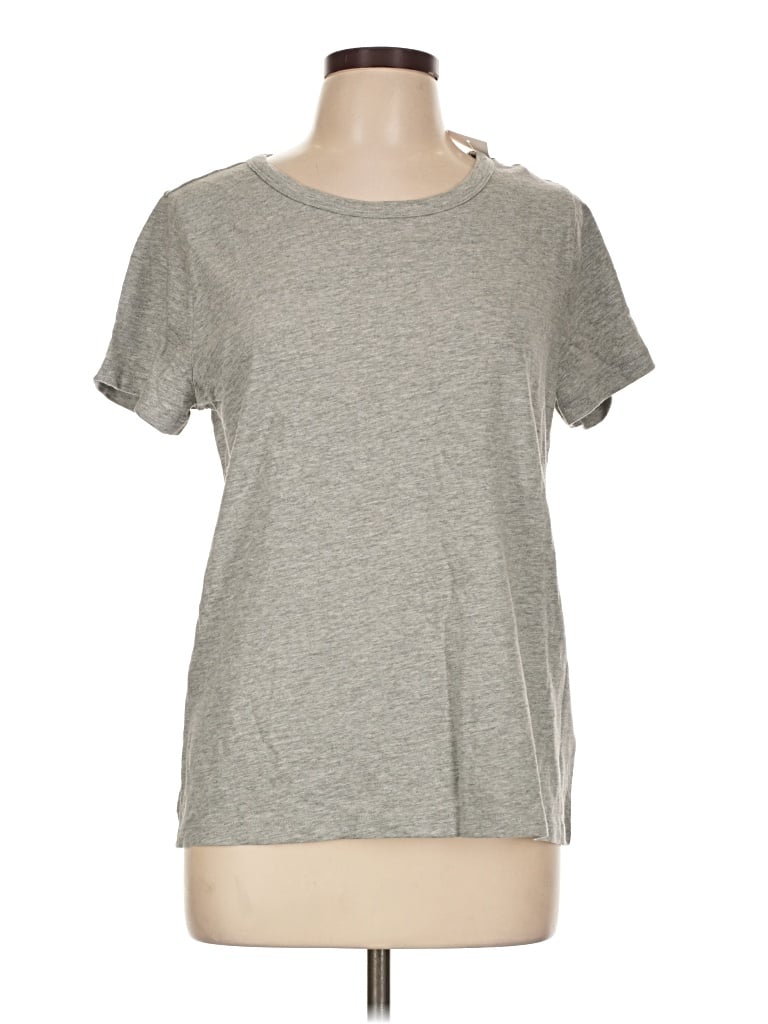 J.crew Factory Store Short Sleeve T-shirt In Gray