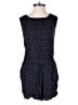 Cupcakes & Cashmere 100% Polyester Polka Dots Blue Romper Size XS - photo 1