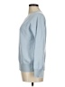 Skull Cashmere Solid Blue Pullover Sweater Size M - photo 5