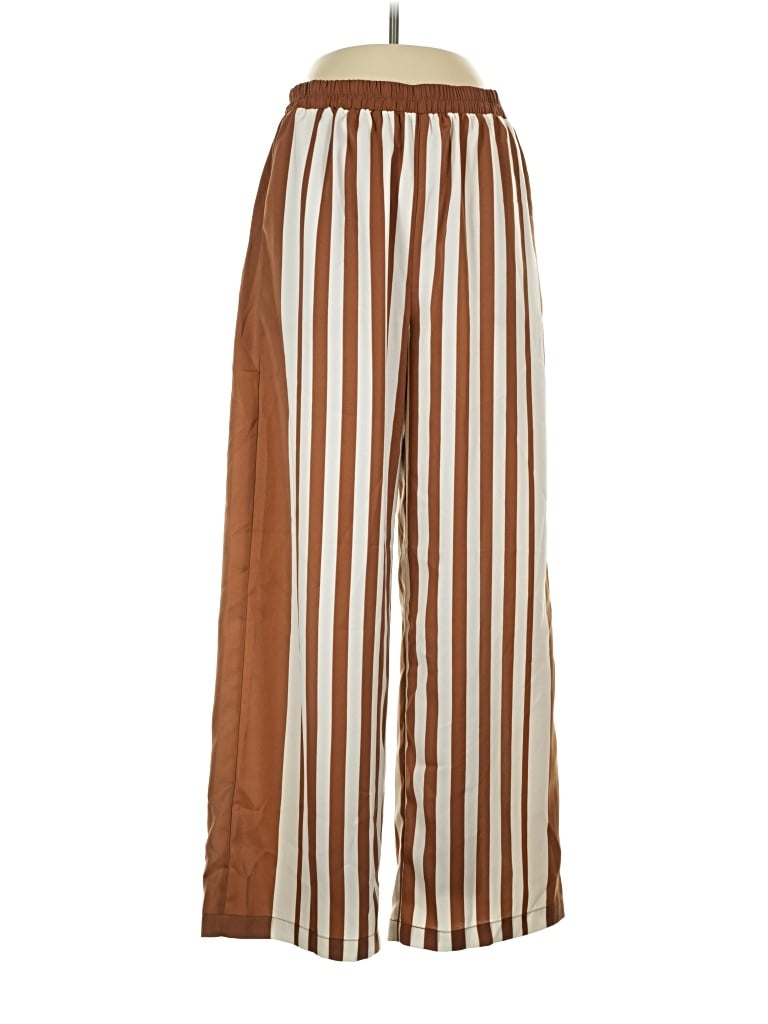Pre-owned Modern Works Casual Pants In Brown