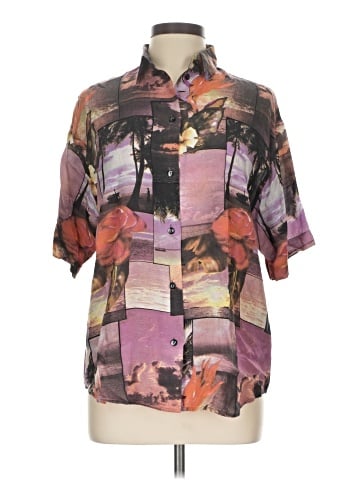 Como Short Sleeve Blouse (view 1)