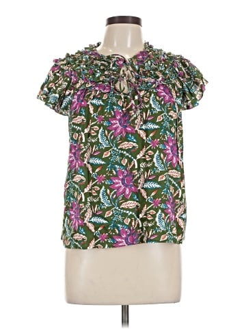 Jennifer & Grace Short Sleeve Blouse (view 1)