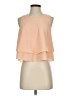 Zara Basic Orange Sleeveless Blouse Size XS - photo 1