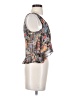 Millau 100% Polyester Silver Sleeveless Blouse Size XS - photo 4
