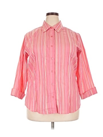 Coldwater Creek 3/4 Sleeve Button-Down Shirt (view 1)