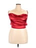 MadRag Red Sleeveless Blouse Size 2X - photo 1