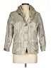Chico's Metallic Gray Raincoat Size Med (1) - photo 1