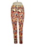 Lularoe Print Yellow Casual Pants Size 1X (Tall & Curvy) - photo 1
