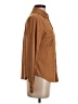 Grace Solid Brown Long Sleeve Blouse Size XS - photo 4