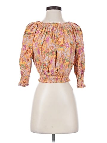 Cupcakes & Cashmere 3/4 Sleeve Blouse (view 1)