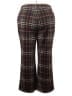 Ashley Stewart Plaid Brown Casual Pants Size 22 Plus - photo 2
