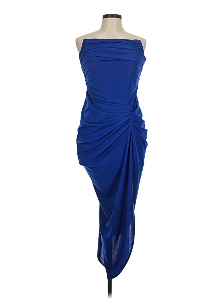 Pre-owned Lyaner Cocktail Dress In Blue