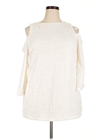 Jennifer Lopez 3/4 Sleeve Top (view 1)