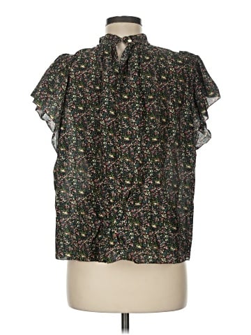 Birds of Paradis by Trovata Short Sleeve Blouse (view 2)