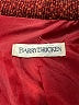Barry Bricken Tweed Burgundy Coat Size 12 - photo 6