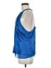 Veronica Beard Blue Sleeveless Silk Top Size 8 - photo 5