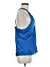 Veronica Beard Blue Sleeveless Silk Top Size 8 - photo 4
