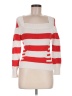 Ann Taylor Stripes Red Pullover Sweater Size M (petite) - photo 1