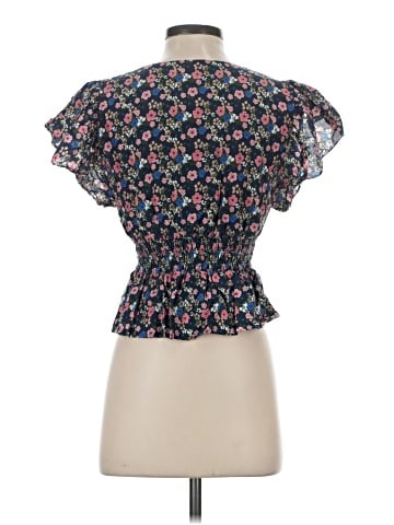 Birds of Paradis by Trovata Short Sleeve Blouse (view 2)