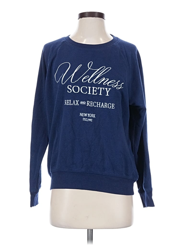 Pre-owned Wildfox Sweatshirt In Blue