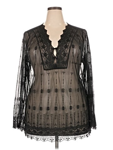 Avenue Long Sleeve Blouse (view 1)
