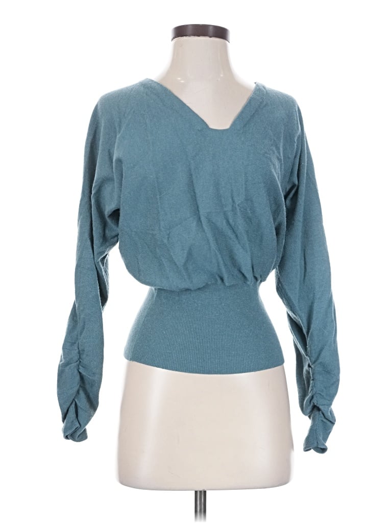 Pre-owned Bishop + Young Pullover Sweater In Teal
