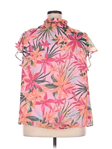 Jessica Simpson Short Sleeve Blouse (view 2)