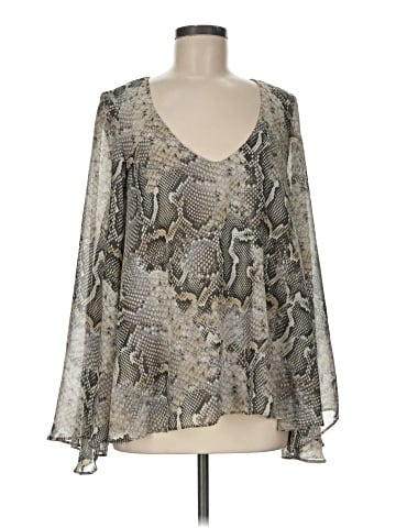 Show Me Your Mumu Long Sleeve Blouse (view 1)