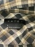 Hatch 100% Cotton Checkered-gingham Black Long Sleeve Button-Down Shirt Size Sm Maternity (1) - photo 6
