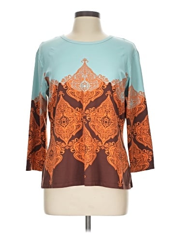 J. McLaughlin 3/4 Sleeve T-Shirt (view 1)