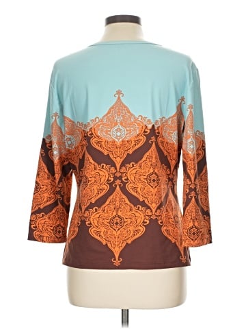 J. McLaughlin 3/4 Sleeve T-Shirt (view 2)