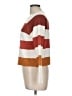 Pinque Stripes Orange Pullover Sweater Size M - photo 5