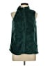 Basic Editions 100% Polyester Green Vest Size L - photo 1