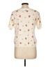 Volcom Ivory Short Sleeve Blouse Size 12 - photo 2