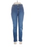 CALVIN KLEIN JEANS Solid Blue Jeans Size 6 - photo 1