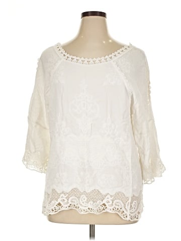 Spiaggia Dolce 3/4 Sleeve Blouse (view 1)