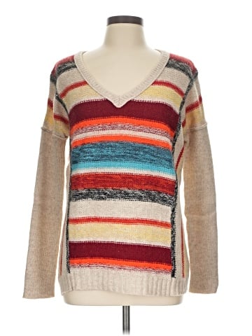 Velvet Pullover Sweater (view 1)