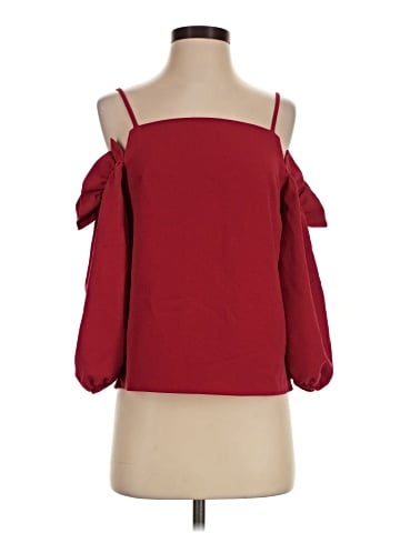 Design Lab Lord & Taylor 3/4 Sleeve Blouse (view 1)
