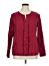 Unbranded 100% Polyester Burgundy Long Sleeve Blouse Size XL - photo 1