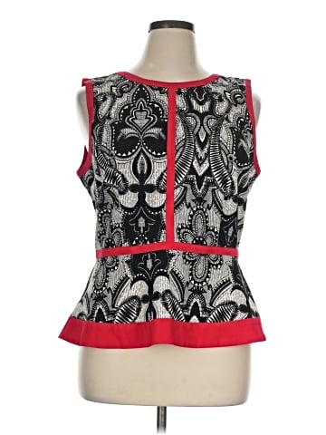 Nicole by Nicole Miller Sleeveless Blouse (view 1)