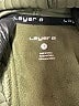 Layer 8 100% Polyester Green Pullover Hoodie Size 7 - photo 3