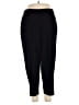 Anne Klein Solid Black Active Pants Size 2X - photo 1