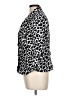 Sandro Animal Print Black Blazer Size L - photo 5