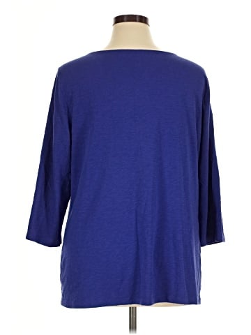 St. John's Bay 3/4 Sleeve Top (view 2)
